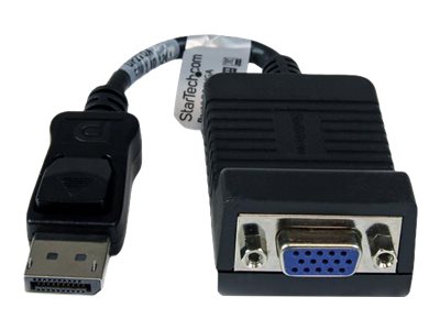 STARTECH.COM  DisplayPort auf VGA Video Adapter - DP 20 Pin (St) zu VGA 15 Pin (Bu) Konverter - 1920x1200 STARTECH.COM  DisplayPort auf VGA Video Adapter - DP 20 Pin (St) zu VGA 15 Pin (Bu) Konverter - 1920x1200