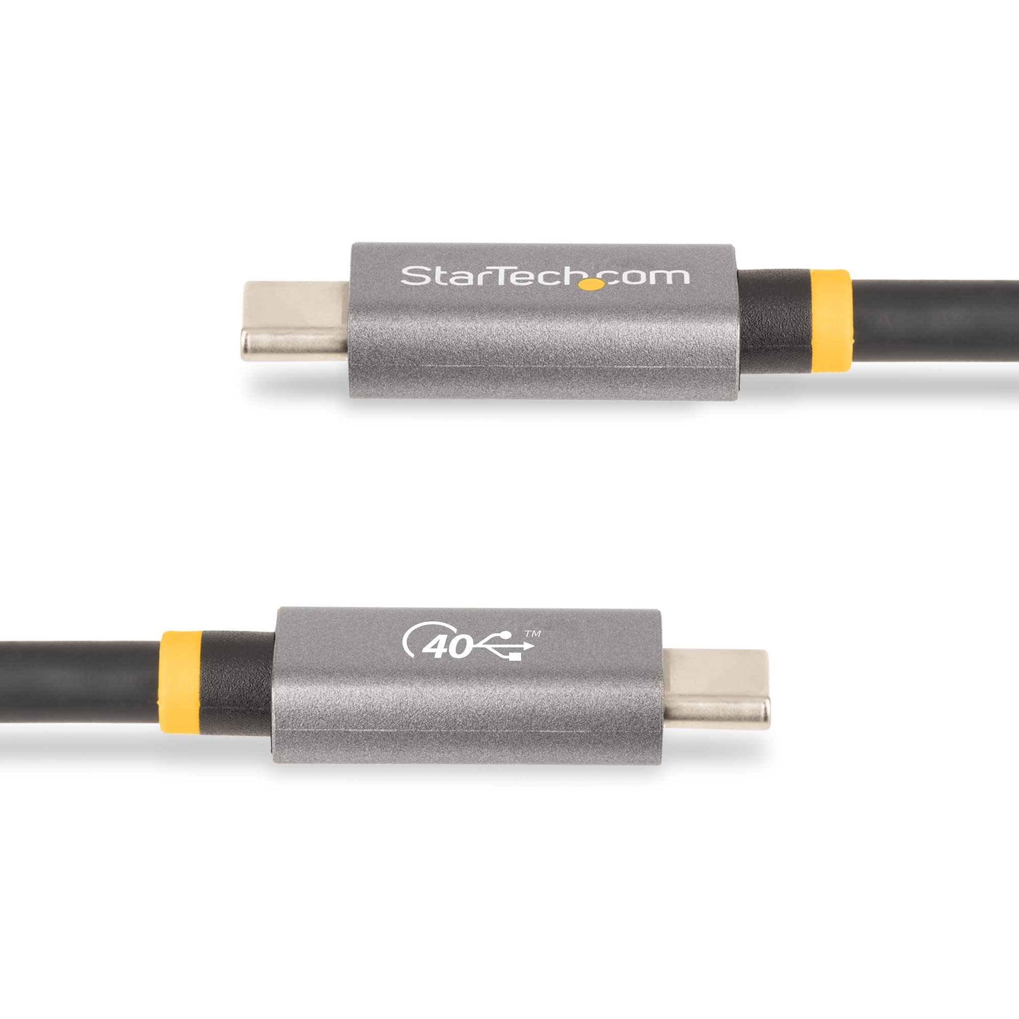 STARTECHCOM 1m USB4 Kabel USBIF zertifiziert USB C Kabel 40Gbits USBC DatenMonitorkabel 100W PD 8K 60Hz Thunderbolt 43USBC
