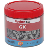 fischer GK Dose 531028 Gipskartonduebel Ø 40 mm x 22 mm, 160 St.