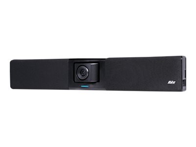 AVER VB342PRO 4K PTZ USB video soundbar 15x Zoom 3X optical FOV 92 Smart Framing Audio Tracking Display Link