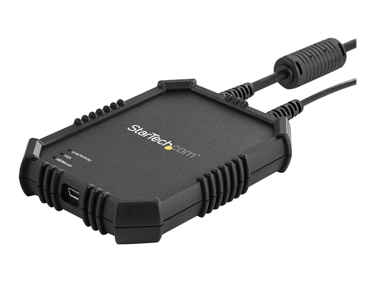 STARTECH.COM USB 2.0 KVM Konsole - Mobiler Laptop Crash Cart Adapter mit Datenuebertragung und Videoaufnahme
