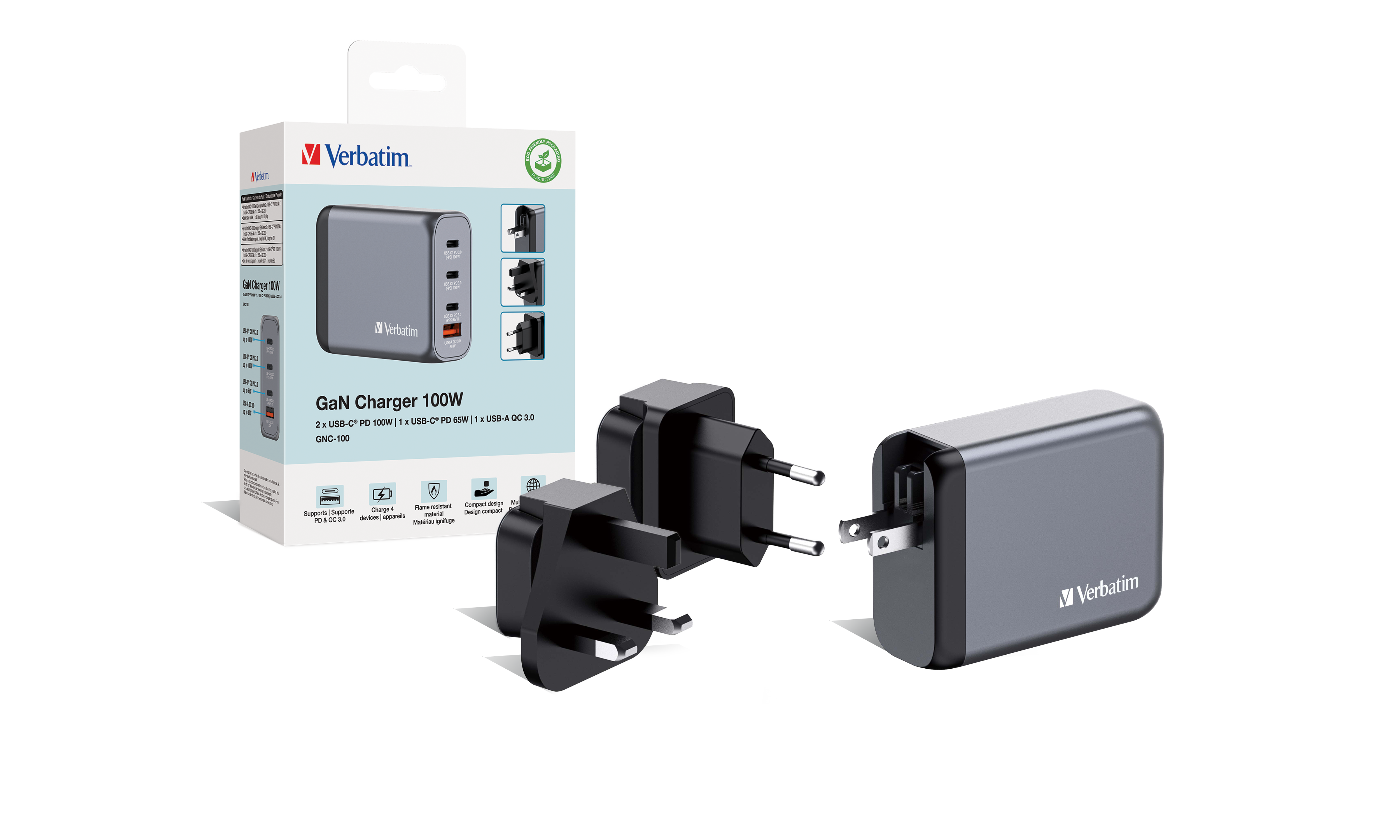 32202 VERBATIM GNC100 USB Ladegeraet