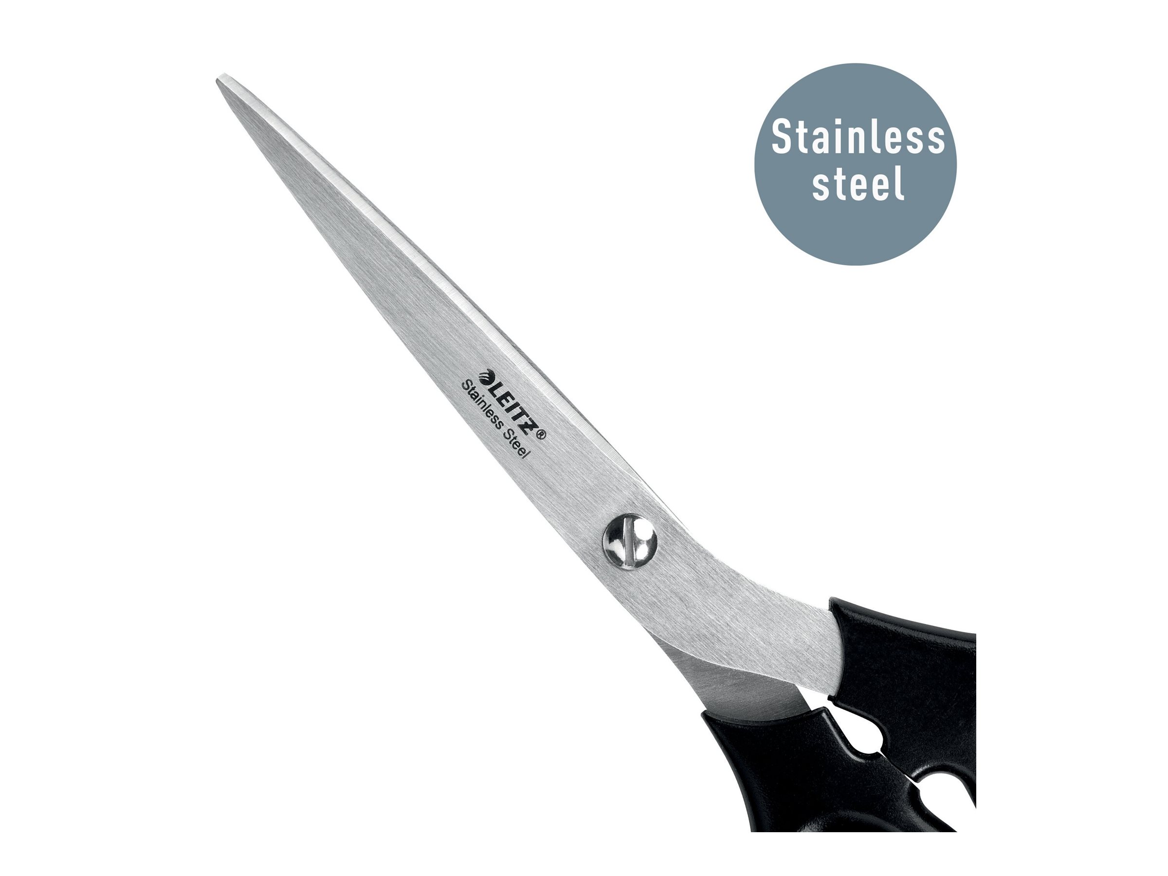 LEITZ Schere schwarz 20,0 cm