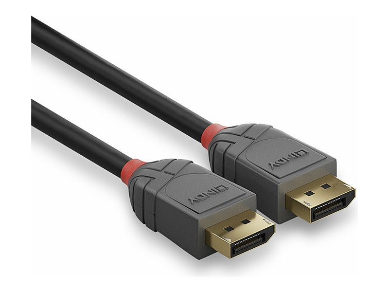 LINDY 7.5m DisplayPort 1.2 Kabel Anthra Line