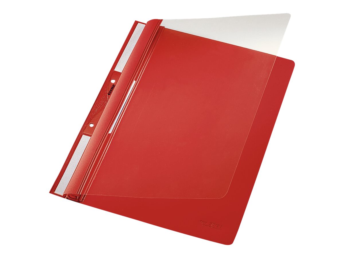 LEITZ Haengehefter Universal 4190 Kunststoff rot 2 x kaufmaennische Heftung LEITZ Haengehefter Universal 4190 Kunststoff rot 2 x kaufmaennische Heftung