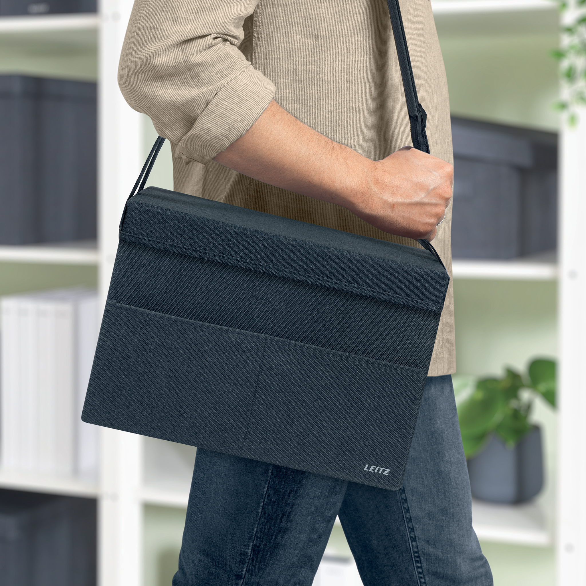 Esselte Leitz Desk Sharing Tasche Deckel grau