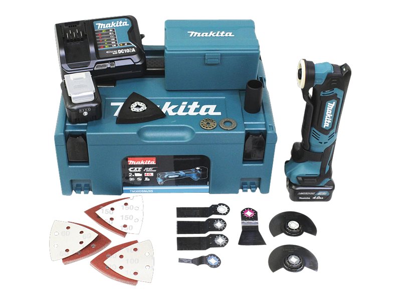 makita TM30DSMJX5 AkkuMultifunktionswerkzeug 12,0 V, mit 2 Akkus