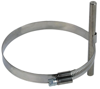 DEHN Leitungshalter f. Regenfallrohre 200079 für Rd 8mm NIRO 80-100mm