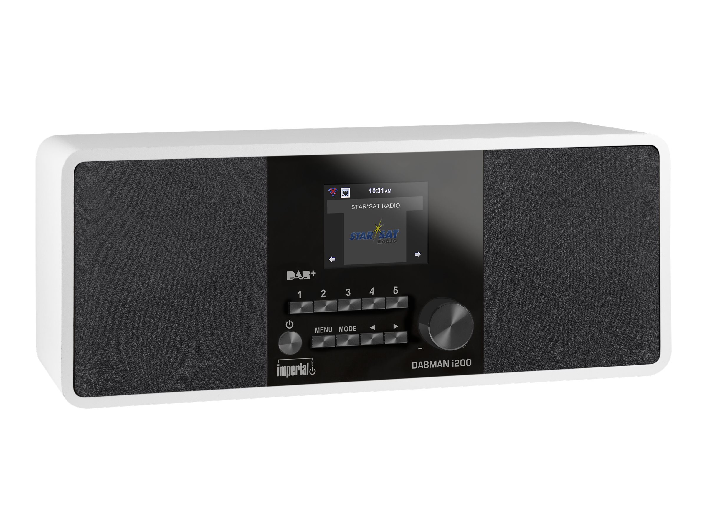 DABMAN i200 Multif.-Stereo-Radio DAB+/ FM/ Internet, weiss DABMAN i200 Multif.-Stereo-Radio DAB+/ FM/ Internet, weiss