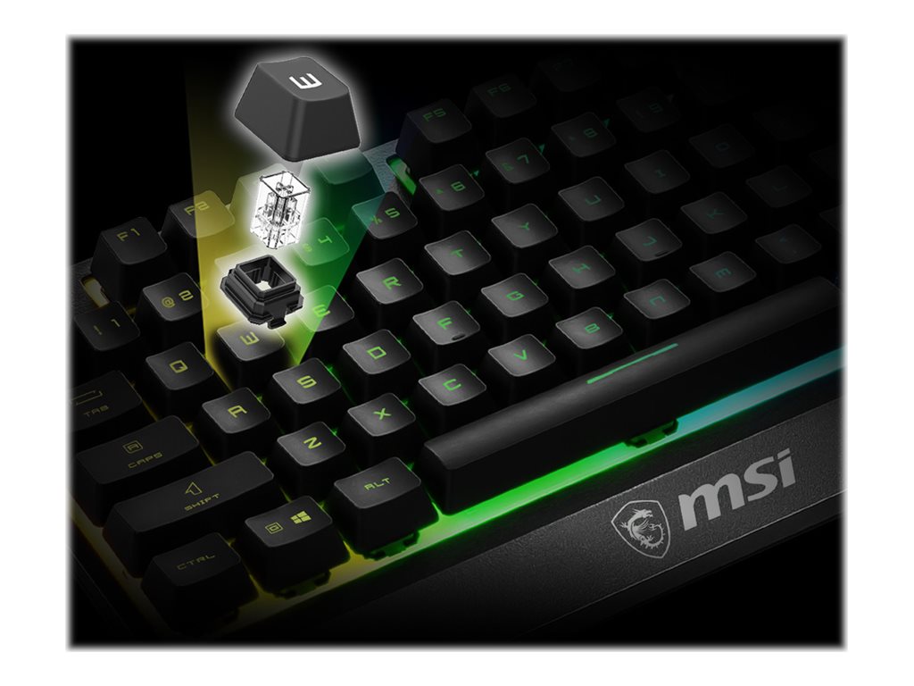 MSI Vigor GK30 gaming keyboard (P)