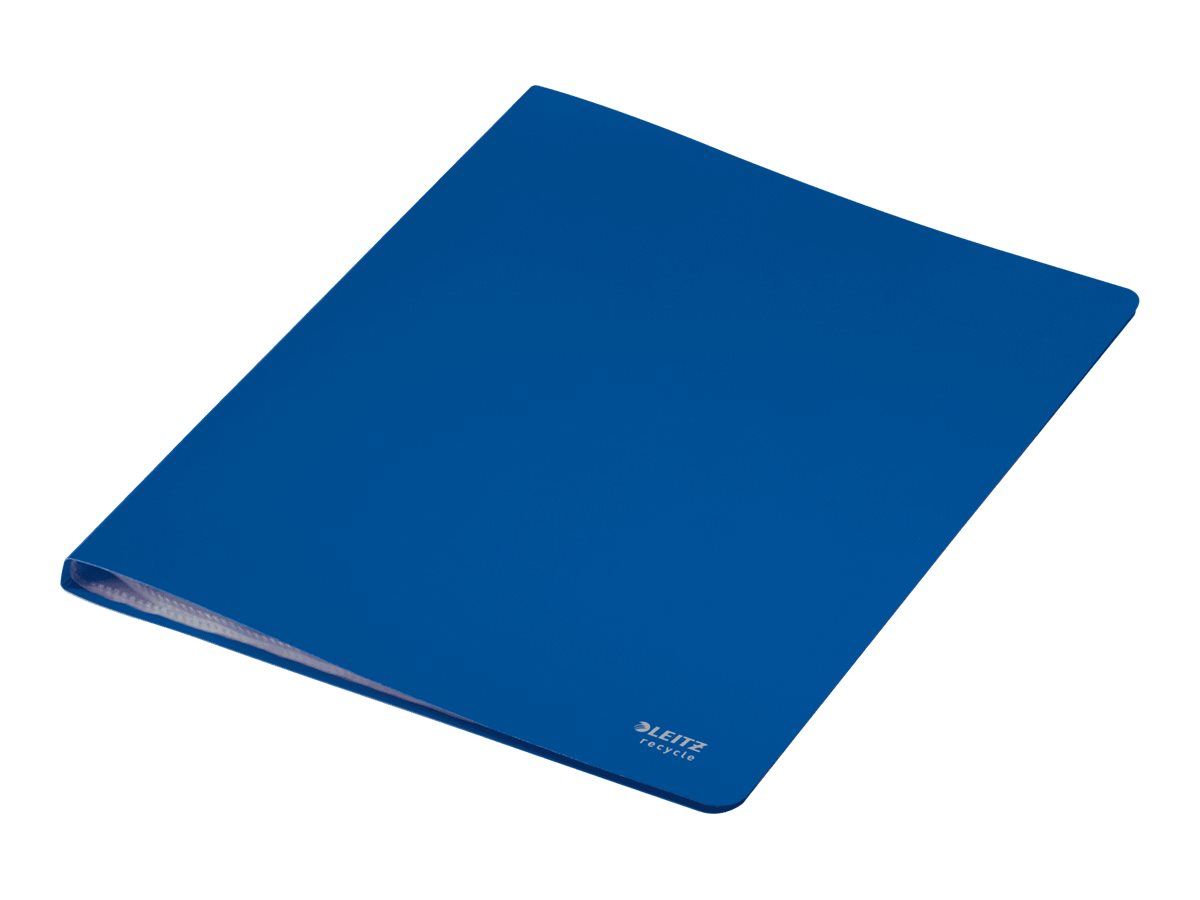 LEITZ Recycle 4677 Sichtbuch DIN A4, 40 Huellen blau