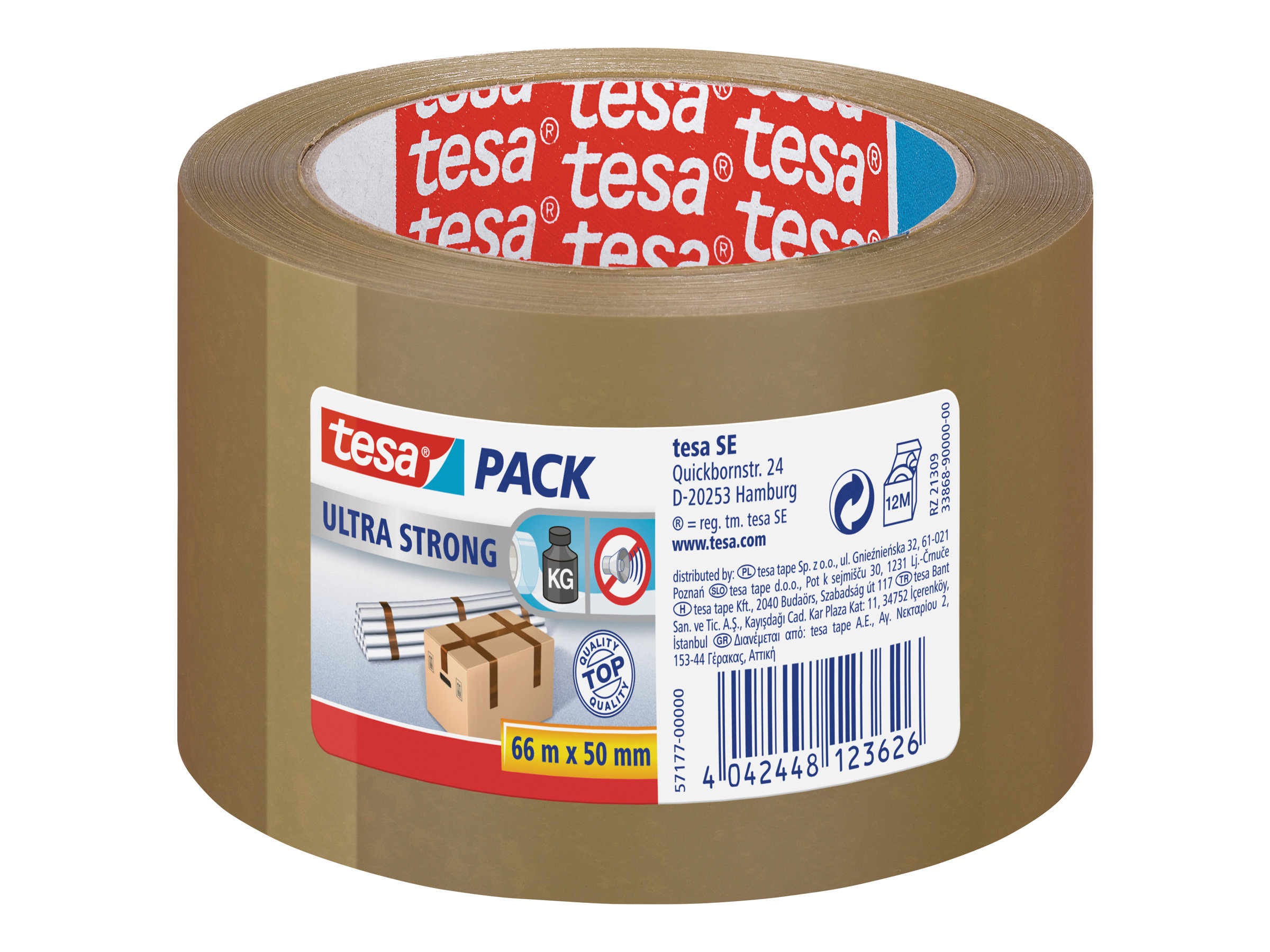 57177-00000-11 TESA Packband braun 50mm 57177-00000-11 TESA Packband braun 50mm