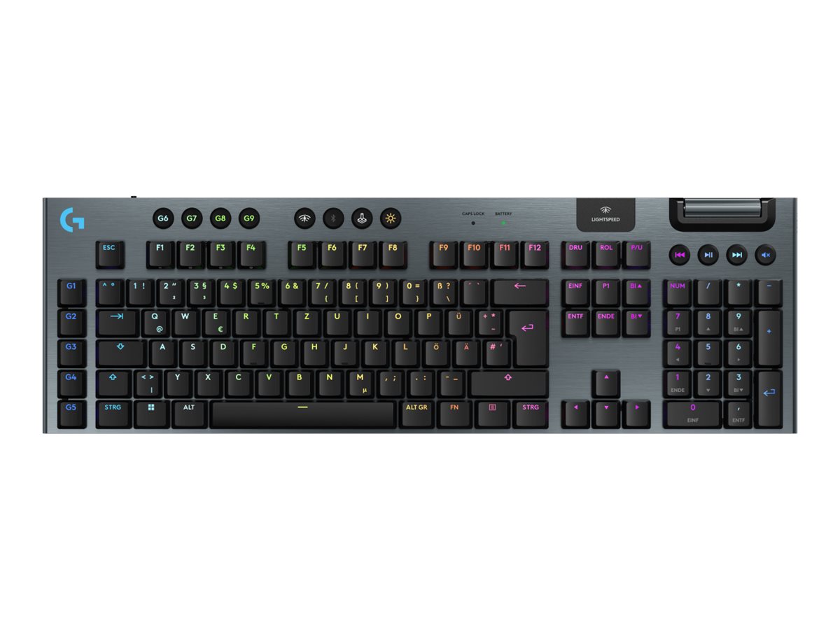 LOGITECH G915 X LIGHTSPEED Wireless Gaming Keyboard Black (DE)