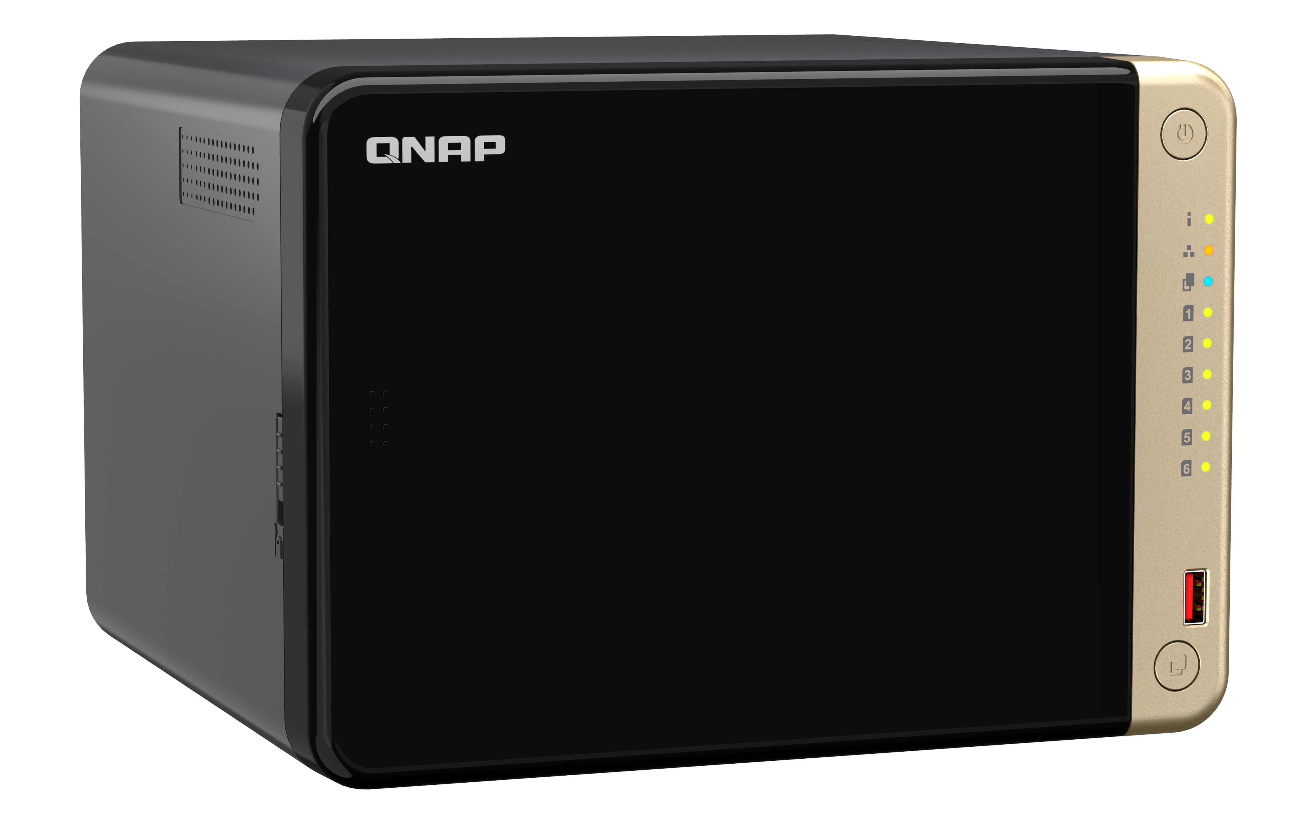 6Bay QNAP TS6648G Intel Celeron N5095 Schwarz