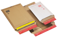 20 ColomPac® Kartonversandtaschen braun fuer DIN A4