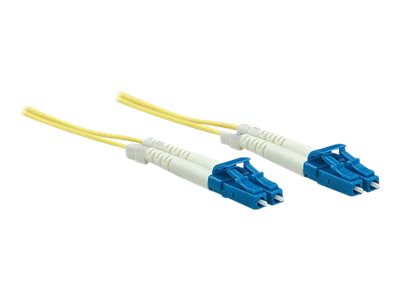 INTELLINET LWL Kabel LC/LC OS2 1m gelb 9/125um Duplex Singlemode