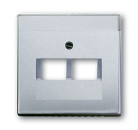 Busch-Jaeger Zentralscheibe 1803-02-83 aluminiumsilber Busch-Jaeger Zentralscheibe 1803-02-83 aluminiumsilber