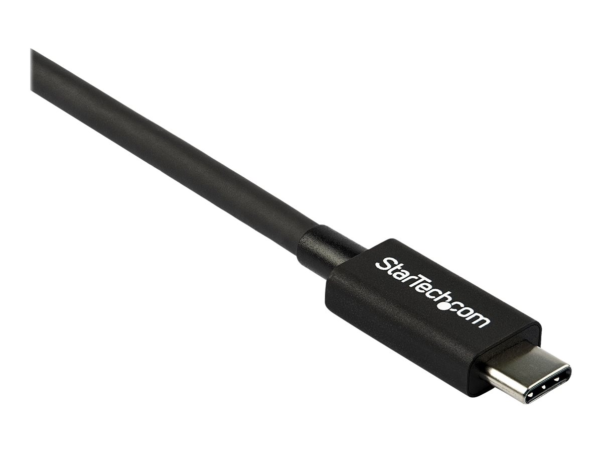 Cable StarTech TB3 0,8m M/M Black