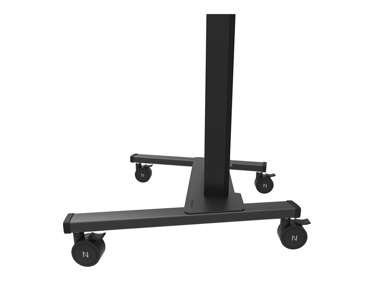 NEOMOUNTS Move Lift Motorised Mobile Stand incl. storage box 10cm. Wheels Floor - VESA 100x100 up to 800x600