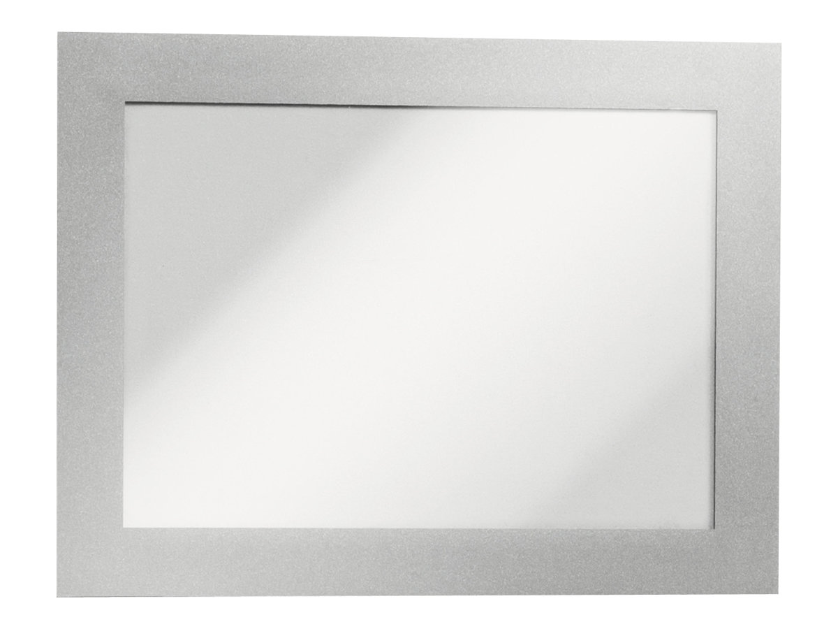 DURABLE Magnetrahmen selbstklebend DURAFRAMEÂ® silber A6, 2 St.