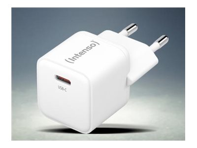 Intenso W30C GaN Ladeadapter weiss, 30 Watt Intenso W30C GaN Ladeadapter weiss, 30 Watt