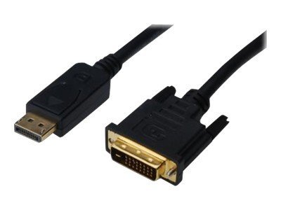 ASSMANN DisplayPort Adapterkabel DPDVI 20m DP 11a sw