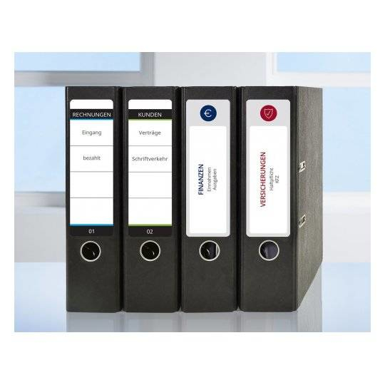 AVERY Zweckform Ordneretiketten L4761100 weiß, 100 Blatt