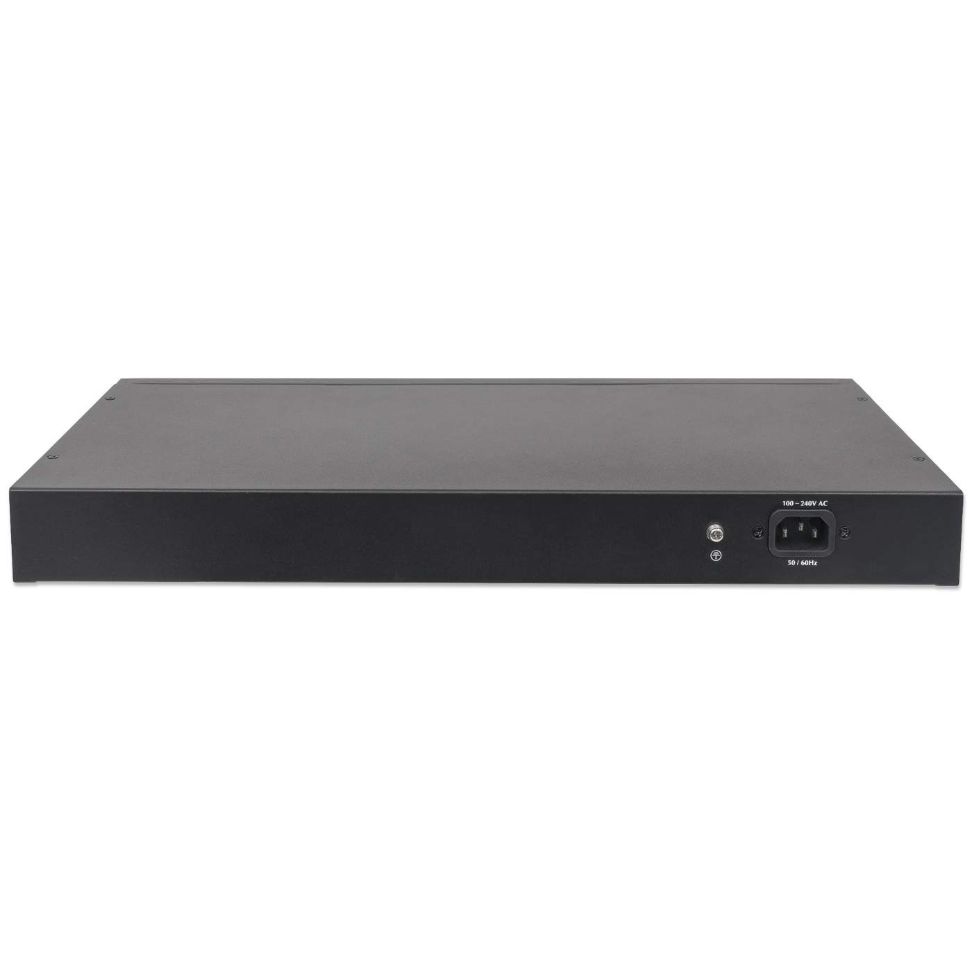 INTELLINET 24Port PoE Gigabit Switch WebManaged 2 GBIC SFP Ports Ausgangsleistung bis zu 30 Watt pro Port PoE IEEE 8023ataf