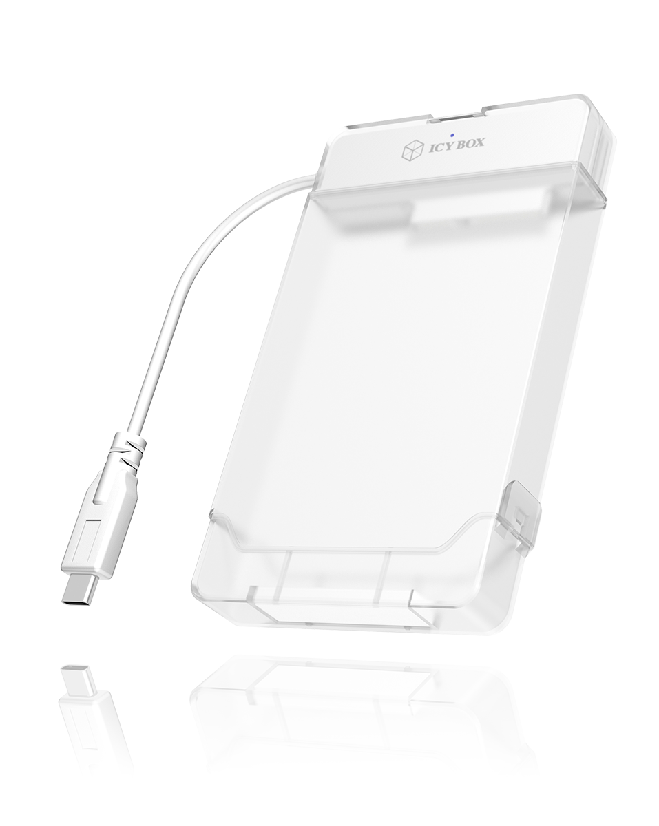 ICY BOX IBAC703C Speichergehaeuse mit Datenanzeige Netzanzeige EasySwap Mechanism 25