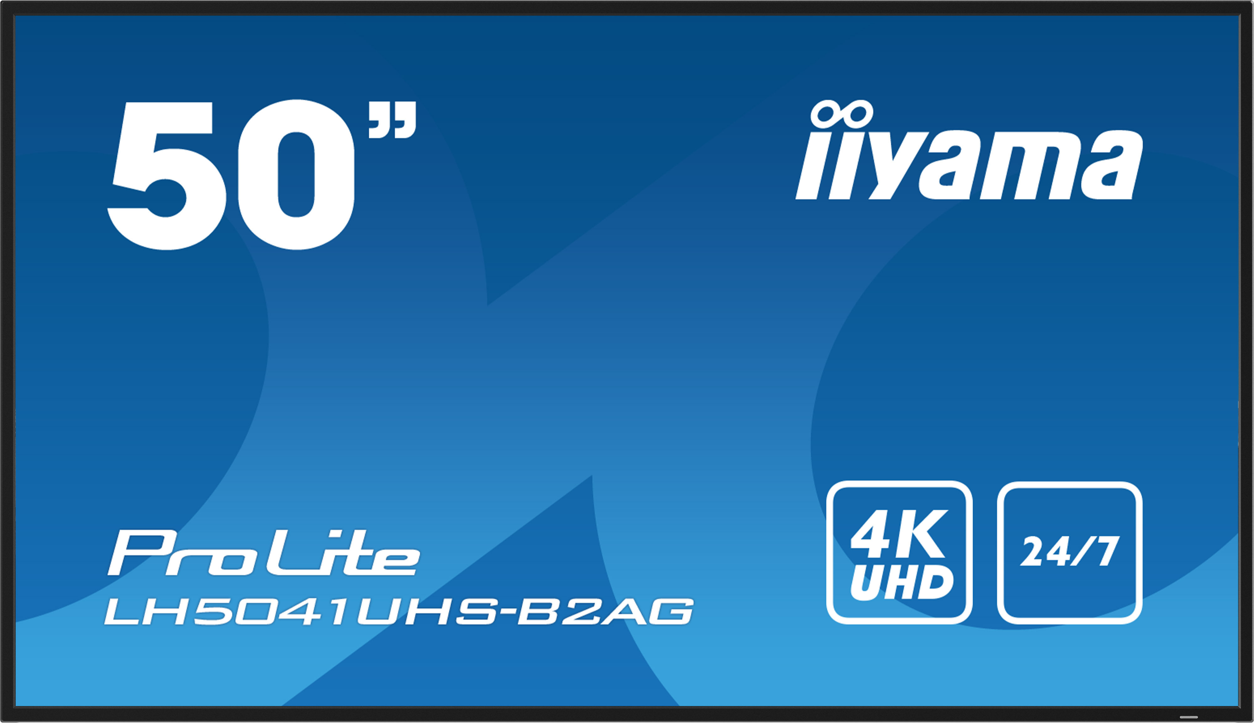 IIYAMA LH5041UHSB2AG 127cm 50Zoll 3840x2160 UHD VA panel 500cdm2 50001 Static Contrast 9,5ms Landscape or Portrait mode