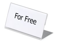 DURABLE Tischnamensschilder 8055-19 transparent 10,0 x 5,2 cm, 10 St. DURABLE Tischnamensschilder 8055-19 transparent 10,0 x 5,2 cm, 10 St.