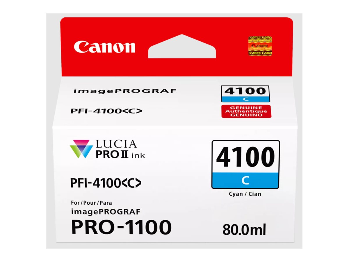6778C001 CANON PFI4100C IPF Tinte cyan 6778C001 CANON PFI4100C IPF Tinte cyan