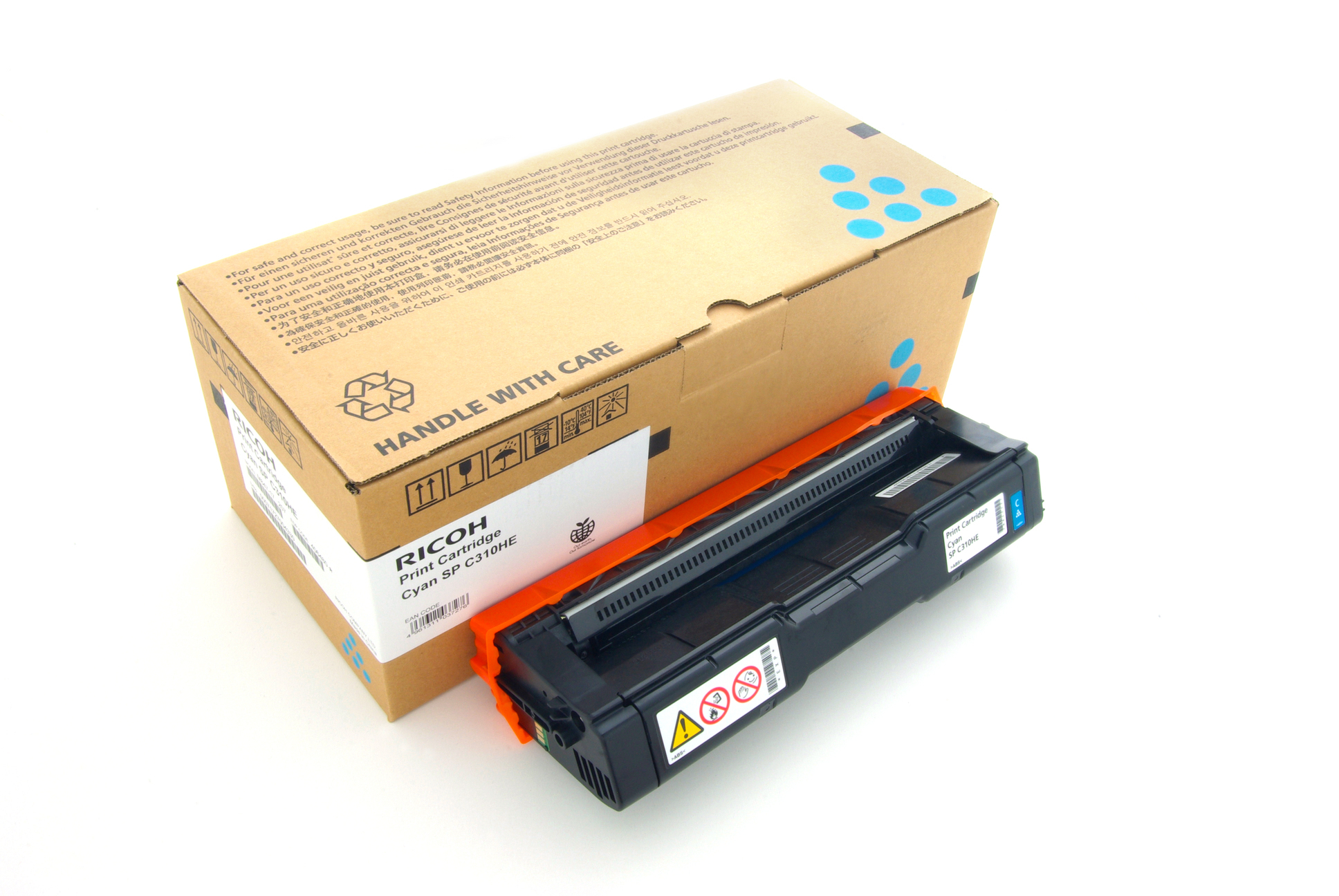407637 RICOH Type SPC310HE SP Toner cyan