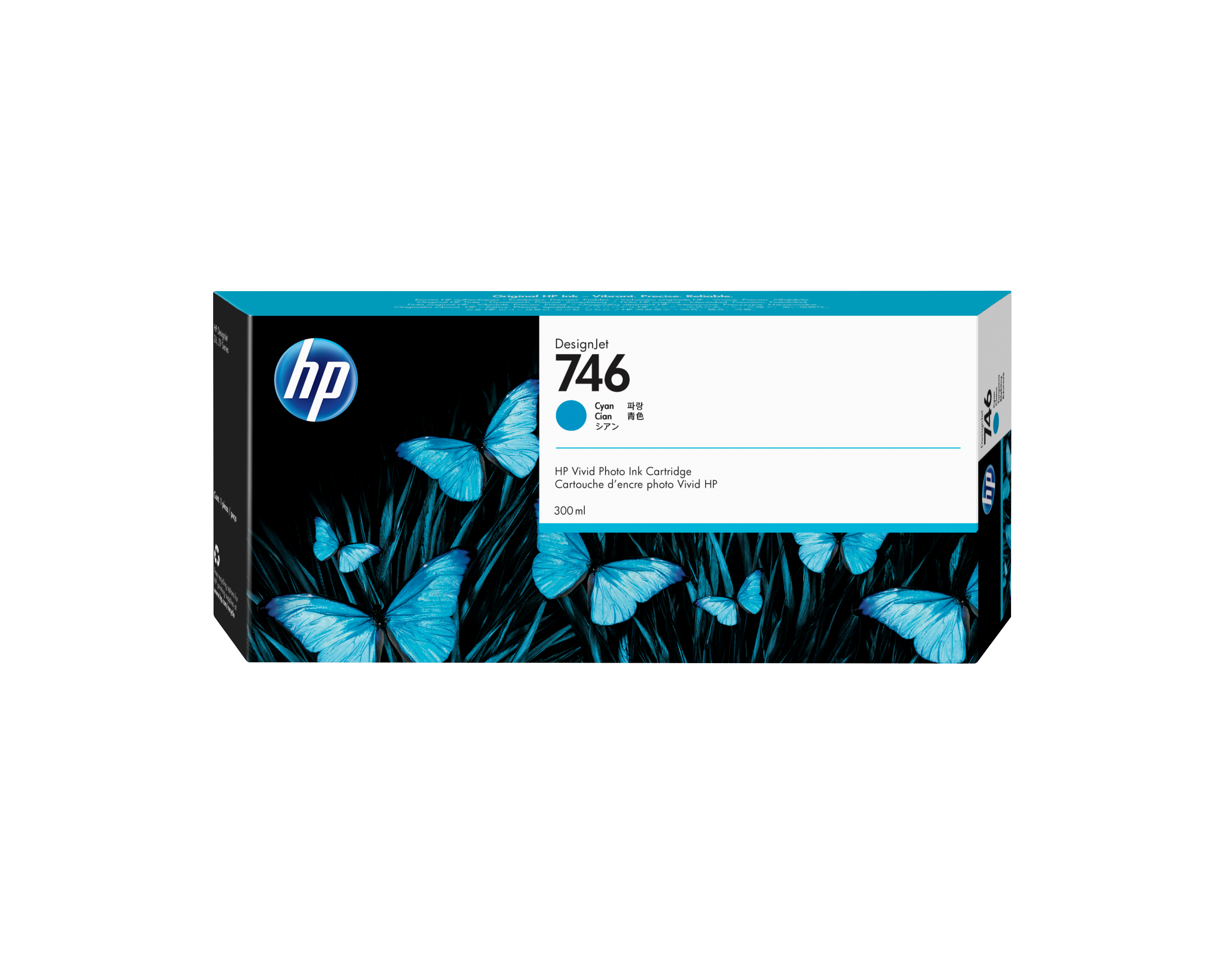 HP 746 300ml Cyan Ink Cartridge