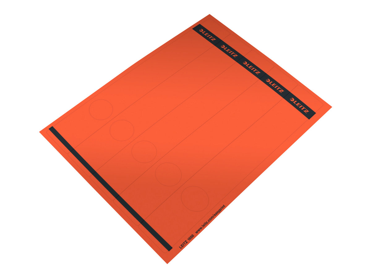 125 LEITZ Ordneretiketten 1688-25 rot 125 LEITZ Ordneretiketten 1688-25 rot