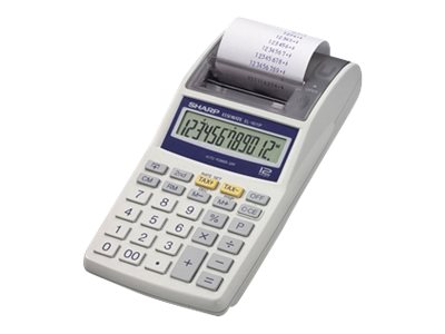SHARP EL-1611V Tischrechner druckend weiss SHARP EL-1611V Tischrechner druckend weiss