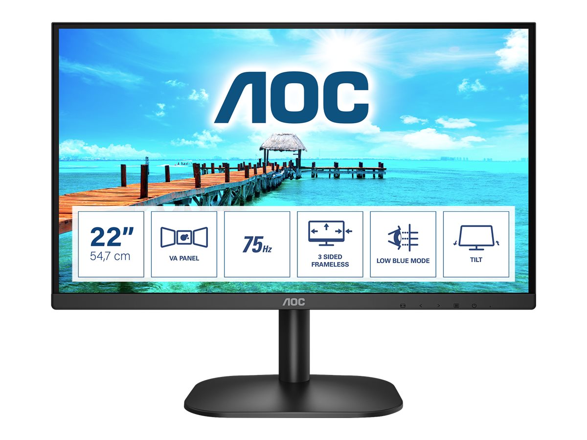 AOC 546cm 215 22B2H 1609 HDMI black
