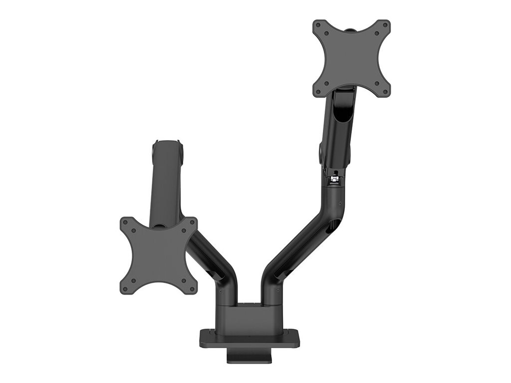 NEOMOUNTS Select Desk Mount Double Display Topfix Clamp and Grommet