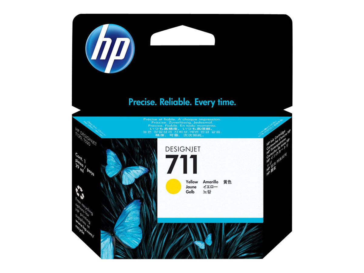 HP 711 (CZ132A) gelb Druckerpatrone HP 711 (CZ132A) gelb Druckerpatrone
