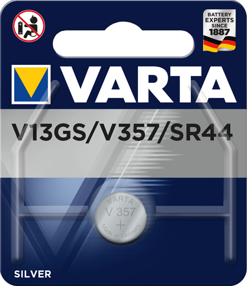VARTA Knopfzelle V 13 GS/V357/SR44 1,55 V