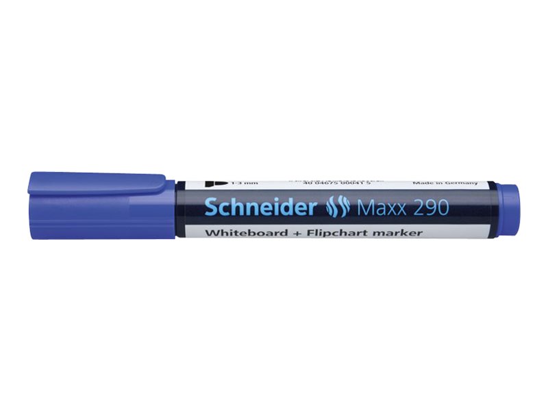 Schneider Maxx 290 Whiteboard- und Flipchart-Marker blau 2,0 - 3,0 mm, 1 St. Schneider Maxx 290 Whiteboard- und Flipchart-Marker blau 2,0 - 3,0 mm, 1 St.