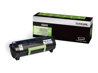50F2H0E LEXMARK 502H MS Toner black HC 50F2H0E LEXMARK 502H MS Toner black HC