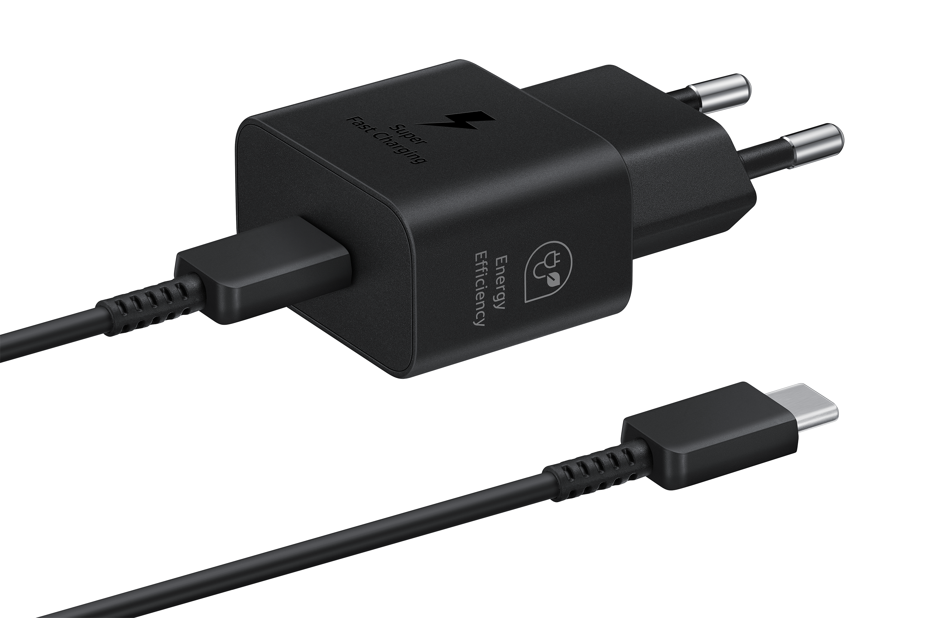Samsung Schnellladegerät USBC 25WUSBCKabel 1m schwarz