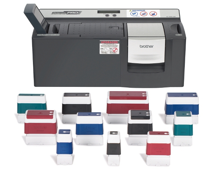 PR-INKE BROTHER SC2000 STEMPELTINTE BLAU PR-INKE BROTHER SC2000 STEMPELTINTE BLAU