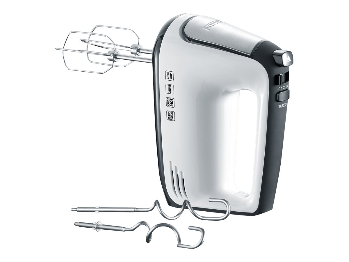 SEVERIN HM 3830 Handmixer weiss/schwarz 400 W