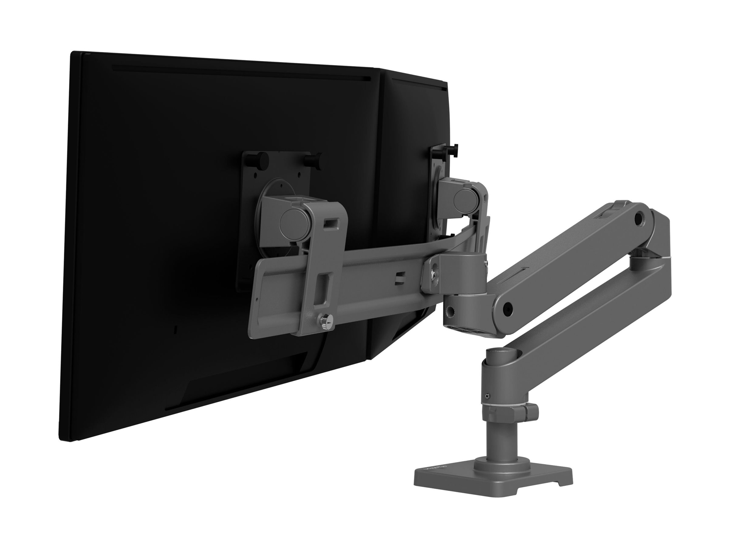 ERGOTRON LX PRO ARM DUAL DIRECT DESK MOUNT darkgrey