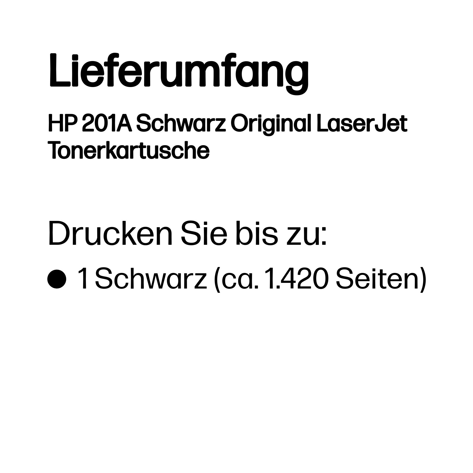 HP 201A Schwarz