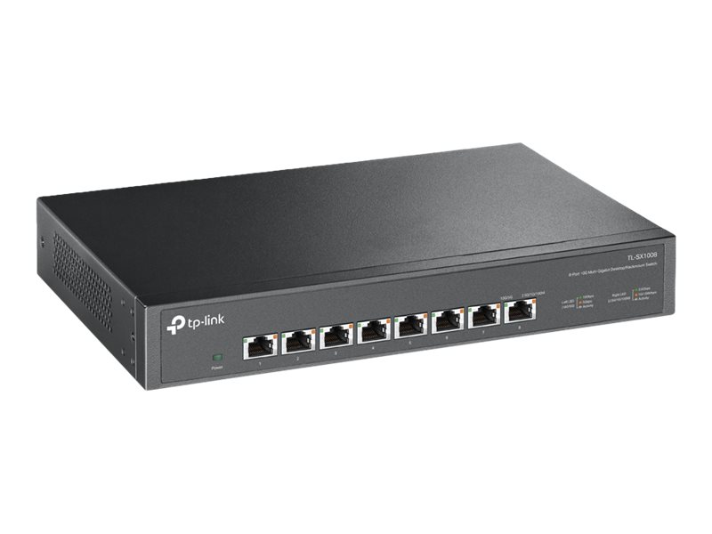 TL-SX1008 8-Port 10G Multi-Gigabit Switch
