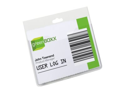 20 DURABLE Namensschilder 9,0 x 6,0 cm 20 DURABLE Namensschilder 9,0 x 6,0 cm