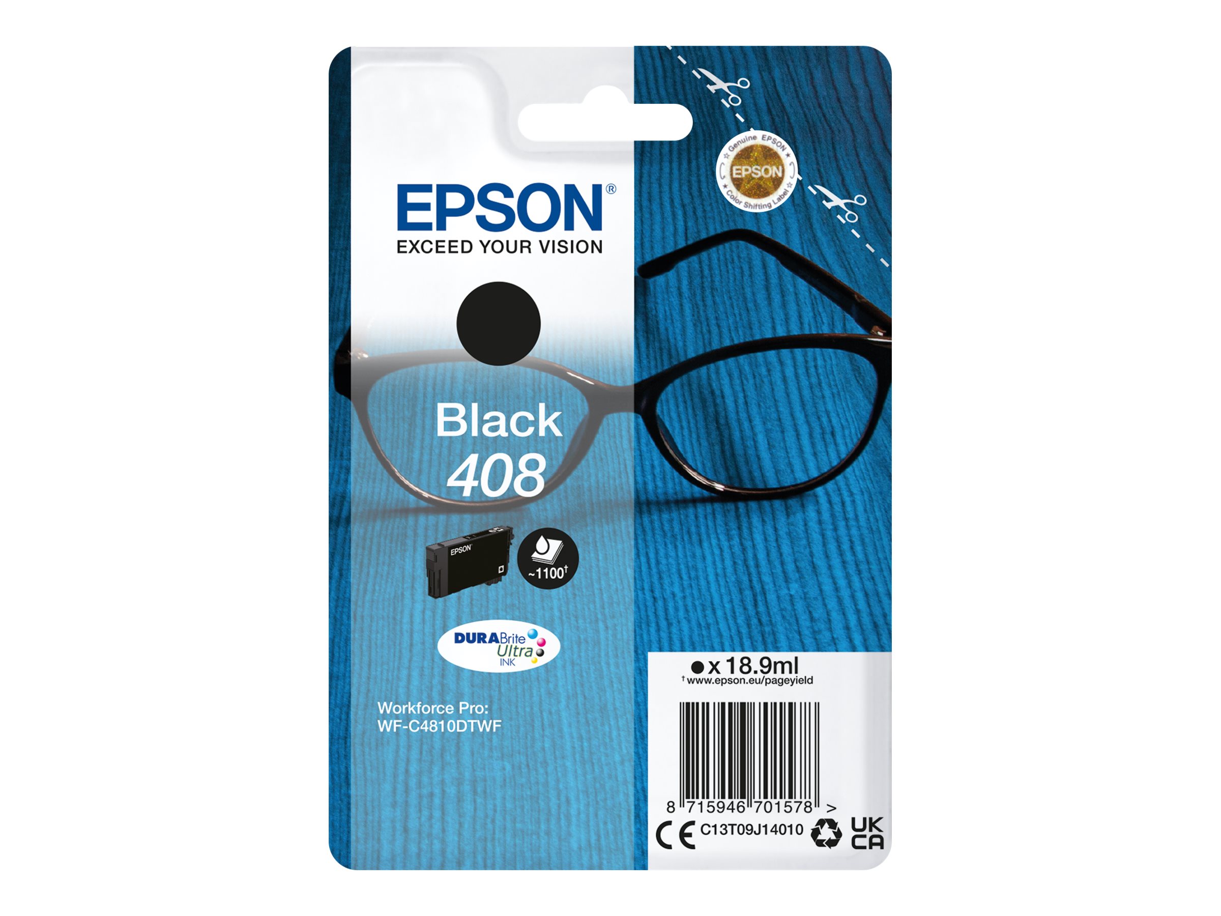 C13T09J14010 EPSON Nr.408 Durabrite WF